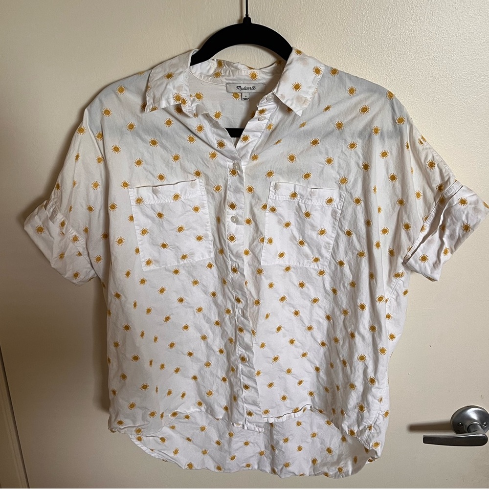 Madewell Embroidered Sun Shirt